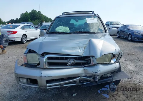 2001 Nissan Pathfinder Le from USA, damaged, VIN JN8DR09Y71W615390